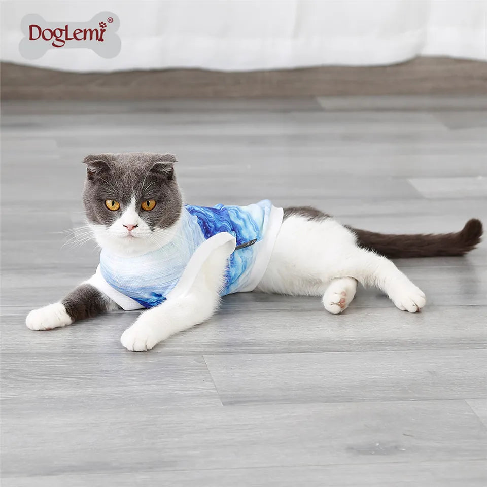 Summer Dog Cooling Vest Lightweight Breathable Dog Clothes Dog Cat Vest Pet Instant Cooling Shirt Puppy Accessories