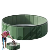 Foldable Dog Bath Swimming Pool Cat Pool Toy Water Endless Self Play Interactive Cat Toys Pet Cleaning Water Basin