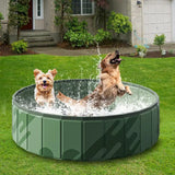 Foldable Dog Bath Swimming Pool Cat Pool Toy Water Endless Self Play Interactive Cat Toys Pet Cleaning Water Basin