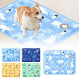 Cooling Pad Ice Mat Summer Pet Dry Ice Crystal Powder Water Injection Dog Cat Cool Mat Pet Summer Supplies
