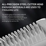 Professional Dog Hair Clipper All Metal Rechargeable Pet Trimmer Cat Shaver Cutting Machine Puppy Grooming Haircut Low Noice